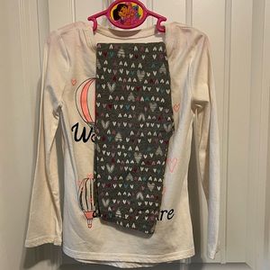 Girl’s Two-Piece Pant and Long Sleeve Set